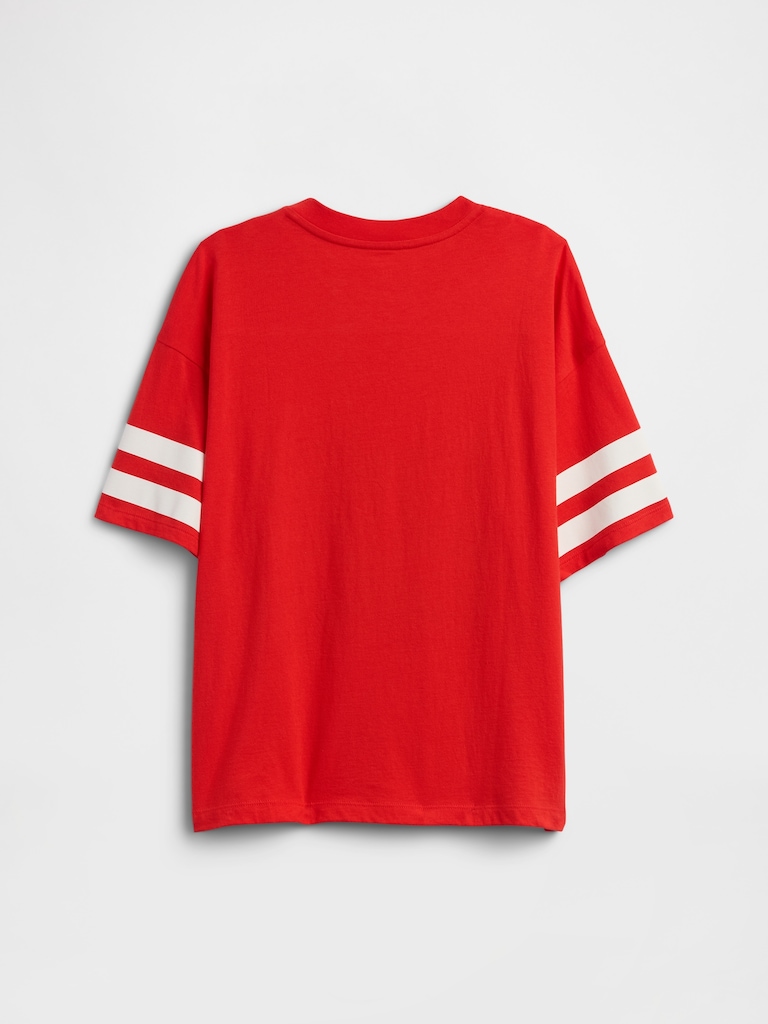 Kids Oversized Soccer T-Shirt