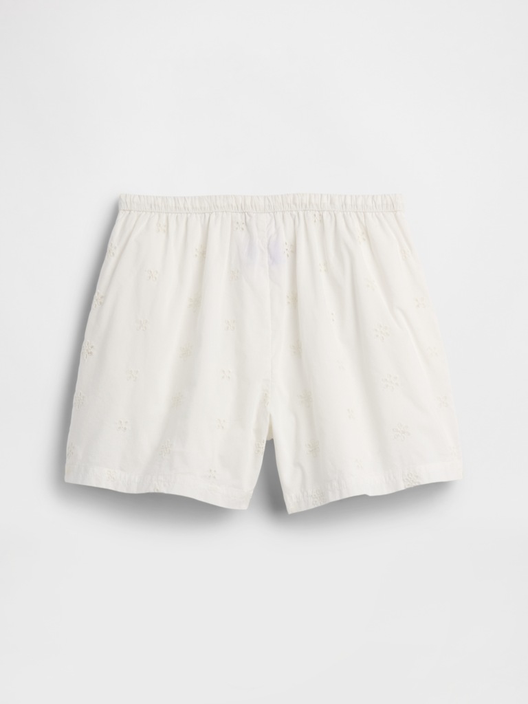 Kids Relaxed Pull-On Eyelet Shorts