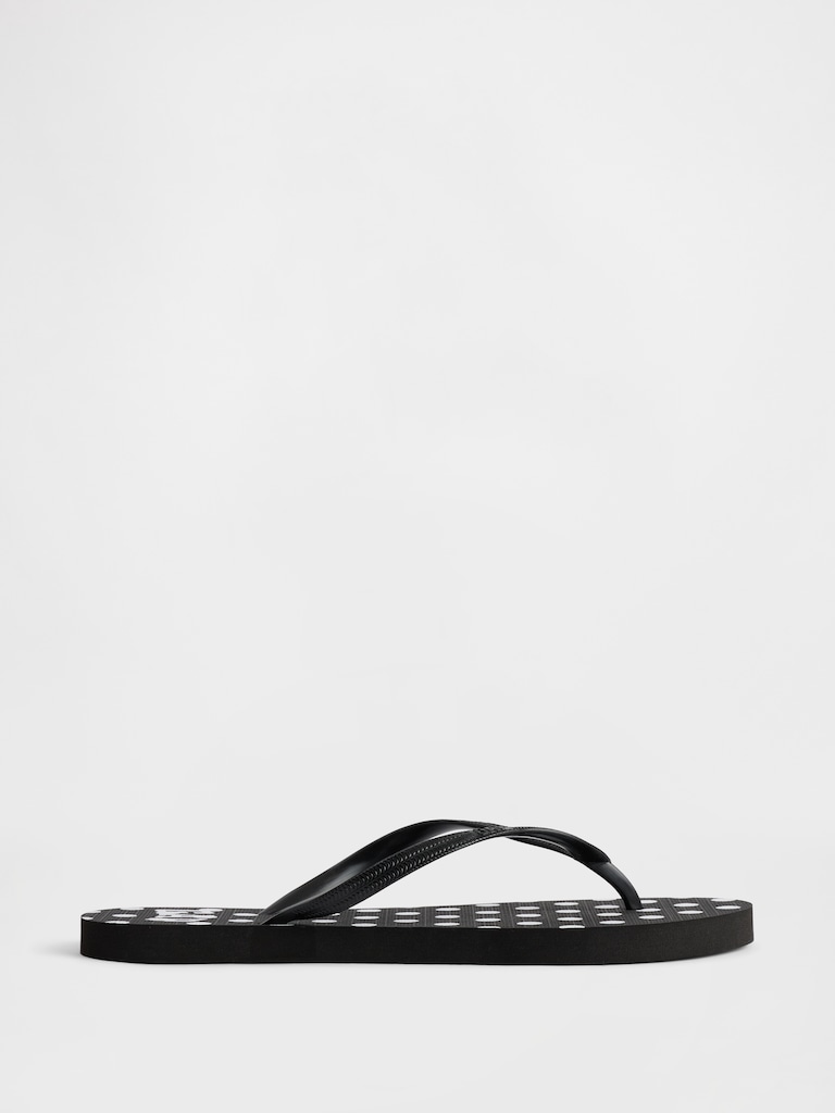 Gap Logo Flip Flops