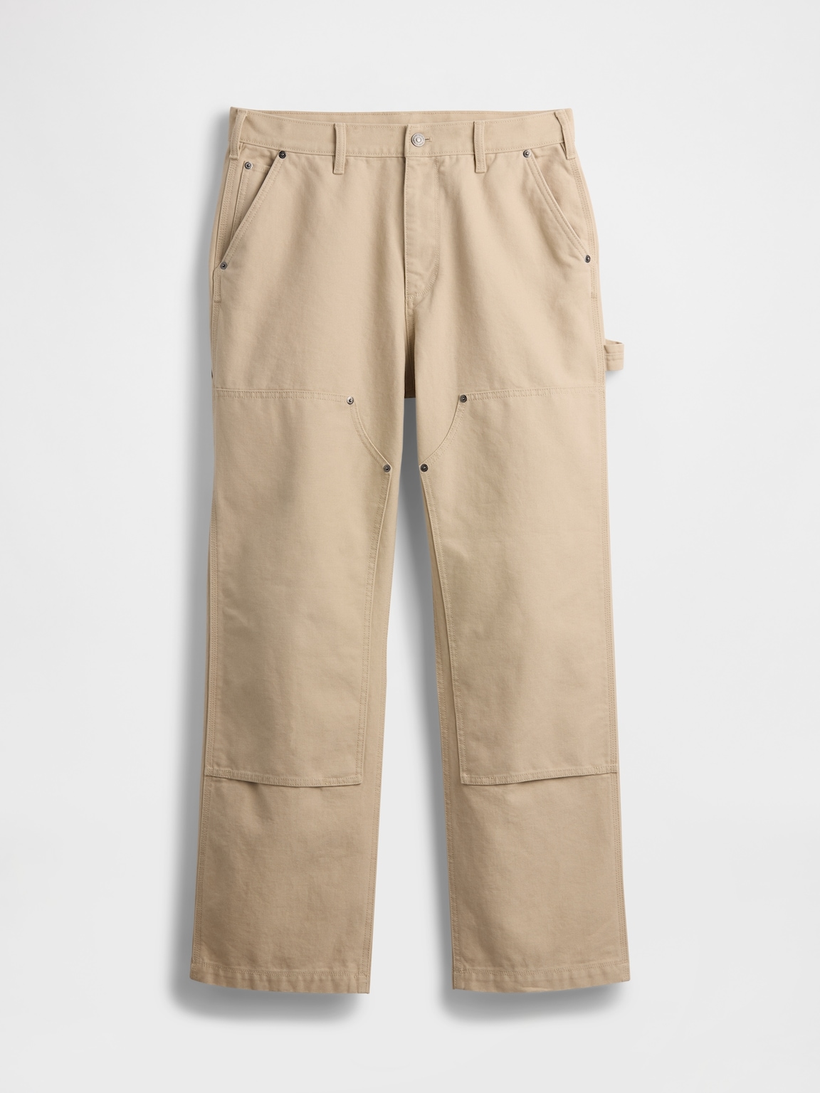 '90s Loose Canvas Double-Knee Carpenter Pants