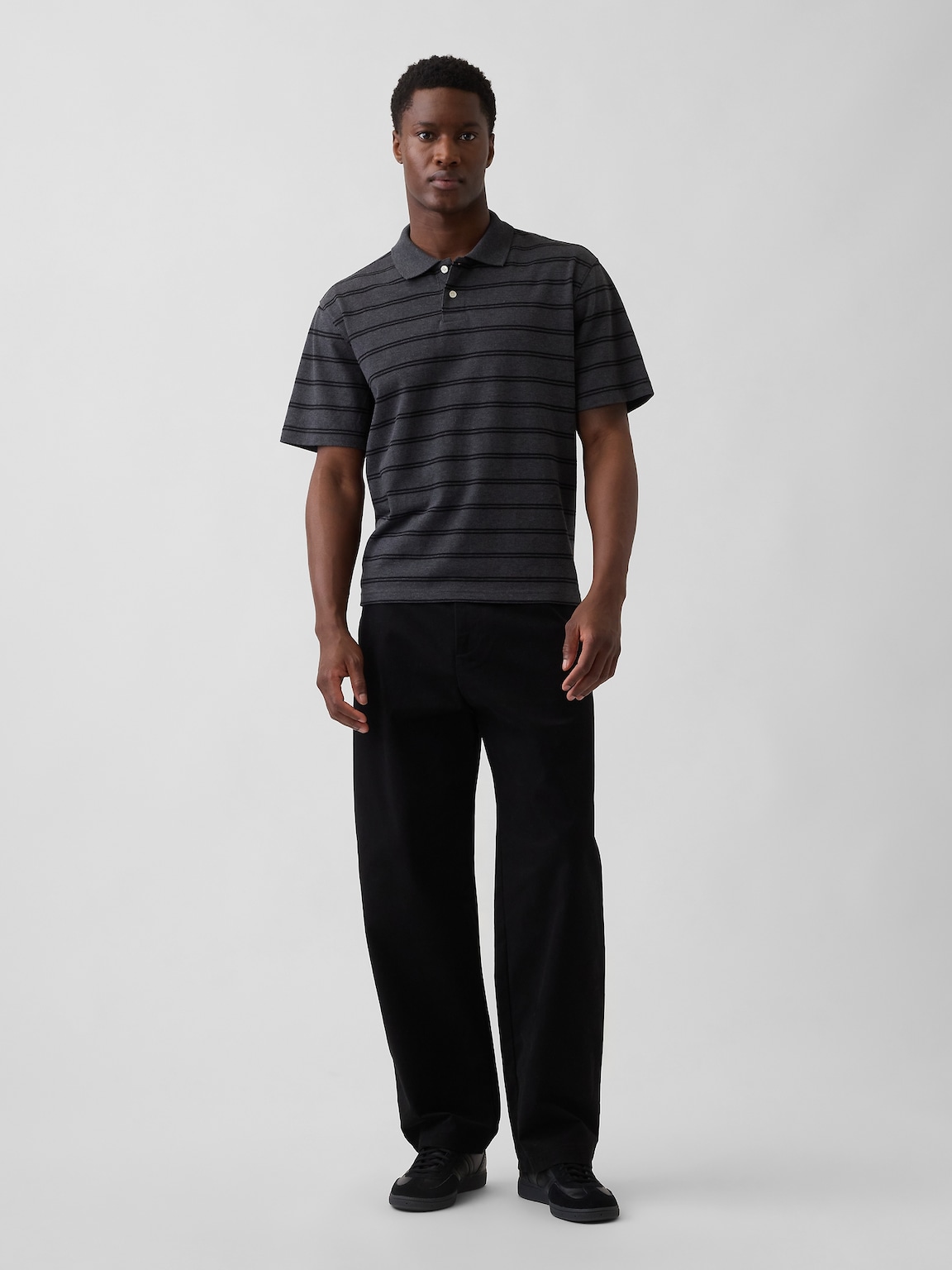 Relaxed Pique Polo