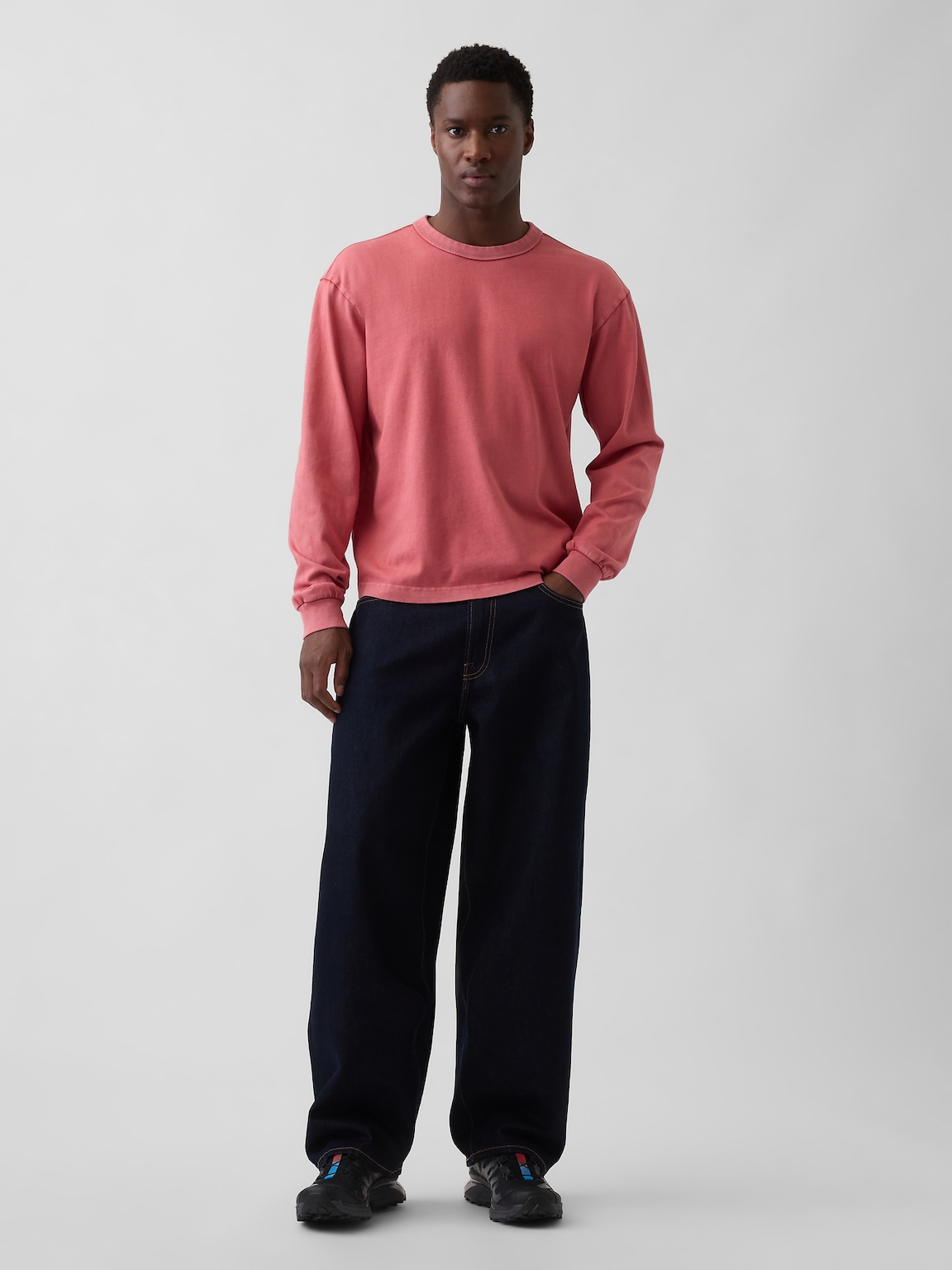 Heavyweight Oversized Crop T-Shirt