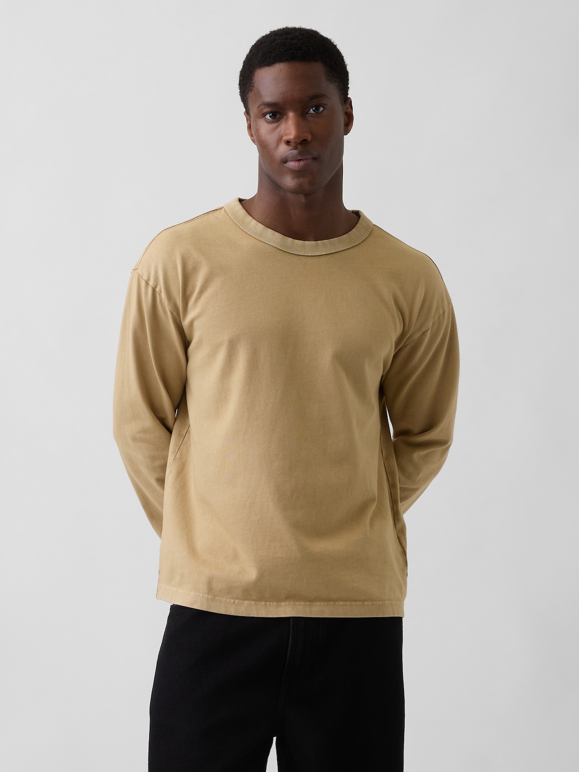 Heavyweight Oversized Crop T-Shirt