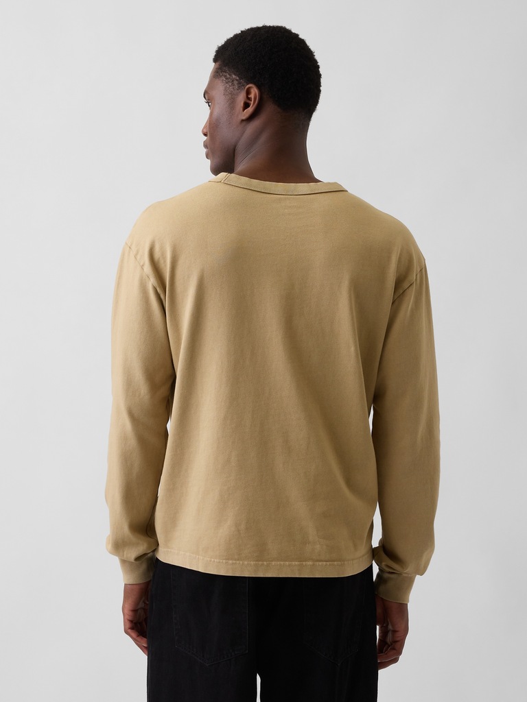 Heavyweight Oversized Crop T-Shirt