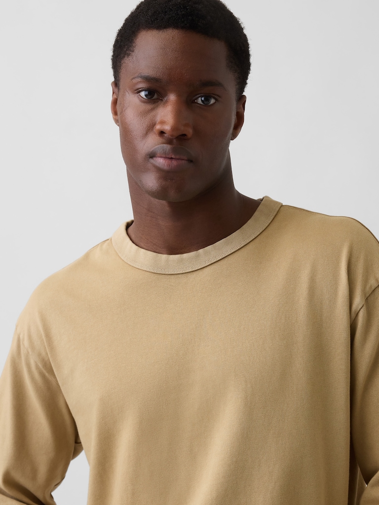 Heavyweight Oversized Crop T-Shirt