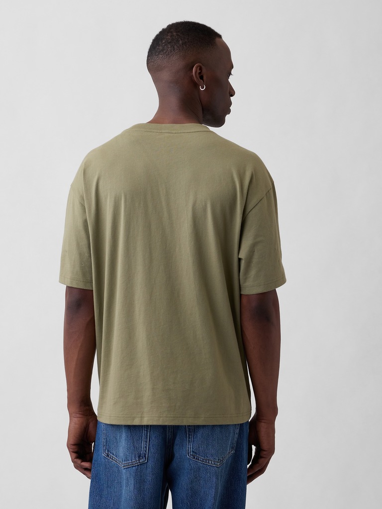 Vintage Soft Boxy Gap Logo T-Shirt