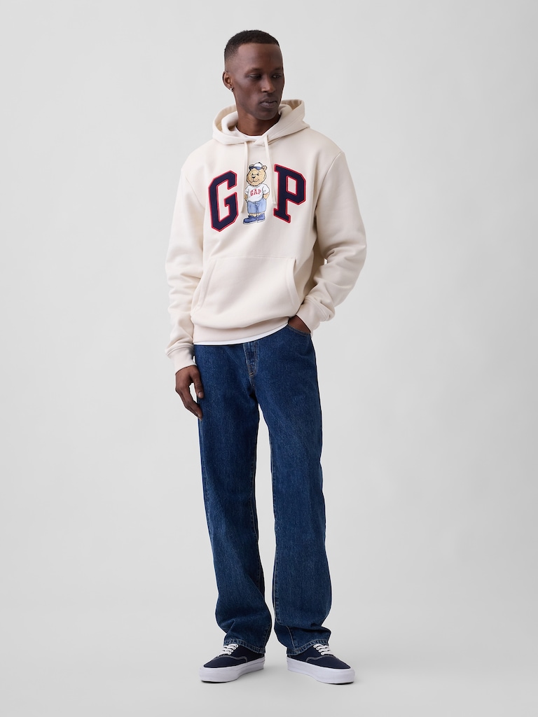 Adult Relaxed Gap Logo Brannan Bear Hoodie
