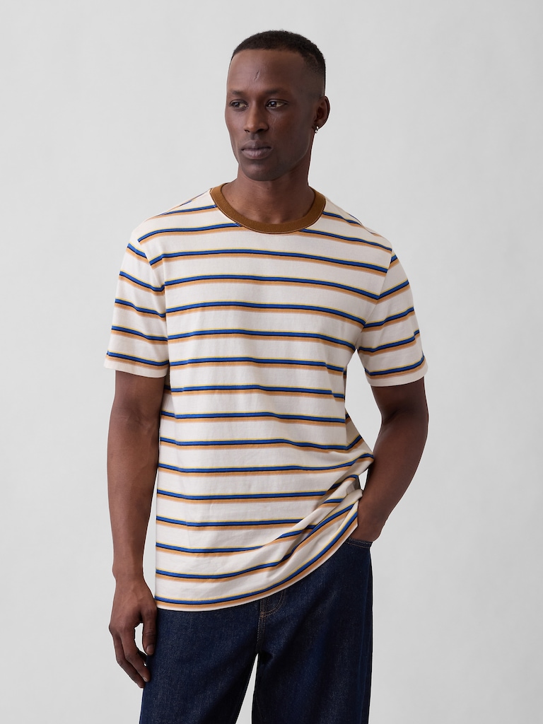 Everyday Soft Stripe Crewneck T-Shirt
