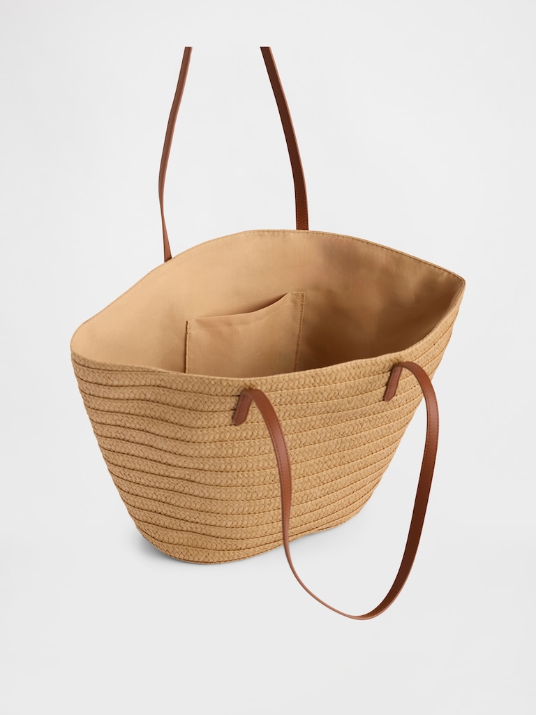 Straw Tote Bag