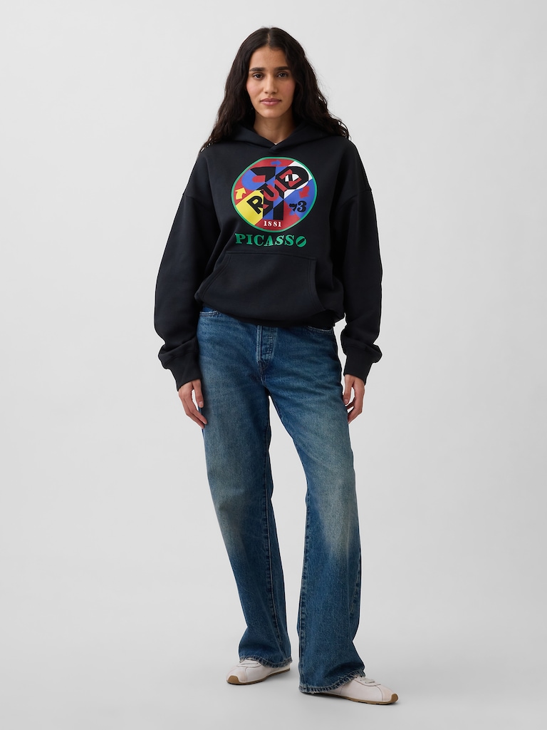 Robert Indiana VintageSoft Graphic Hoodie