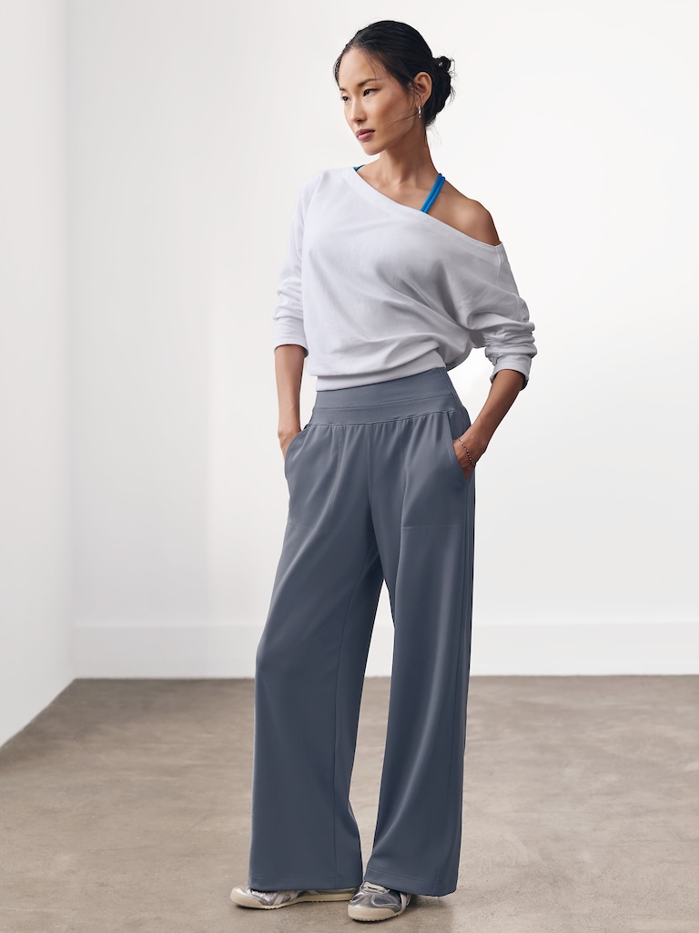 Venice High Rise Wide Leg Pant