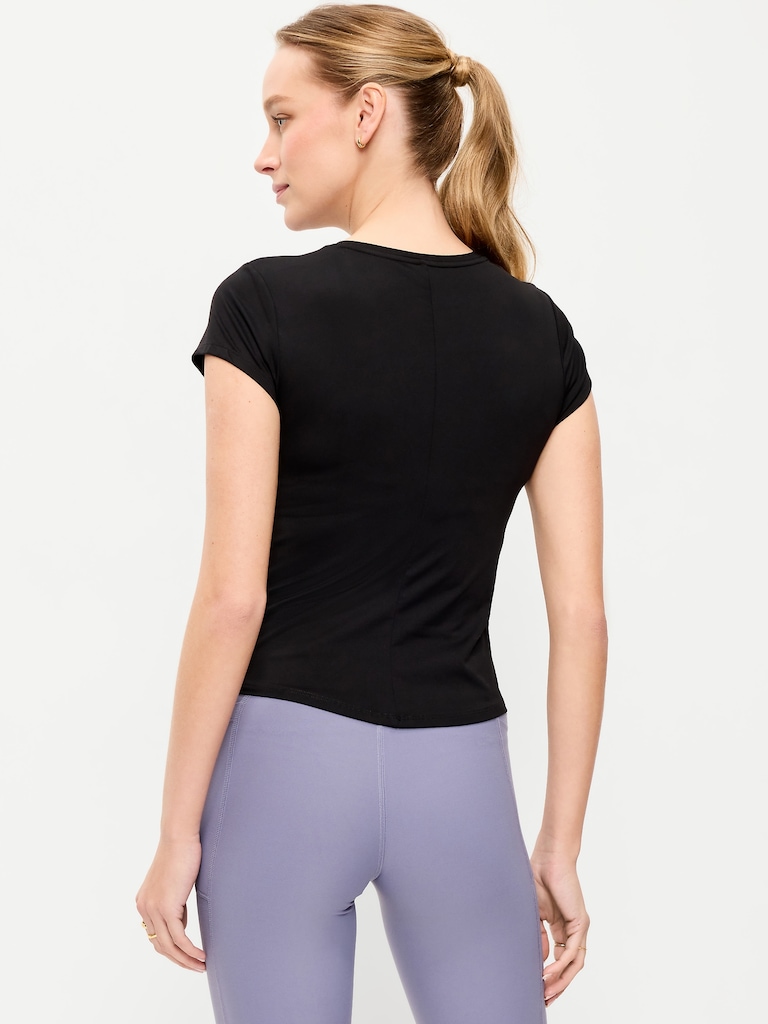 StudioSmooth Short-Sleeve Base Layer Top