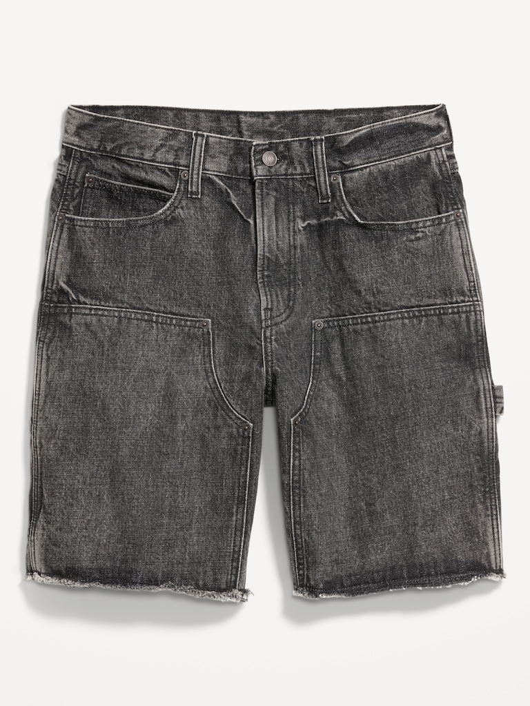 Baggy Carpenter Jean Shorts-- 10-inch inseam