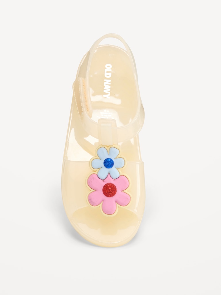 Jelly T-Strap Sandals for Toddler Girls