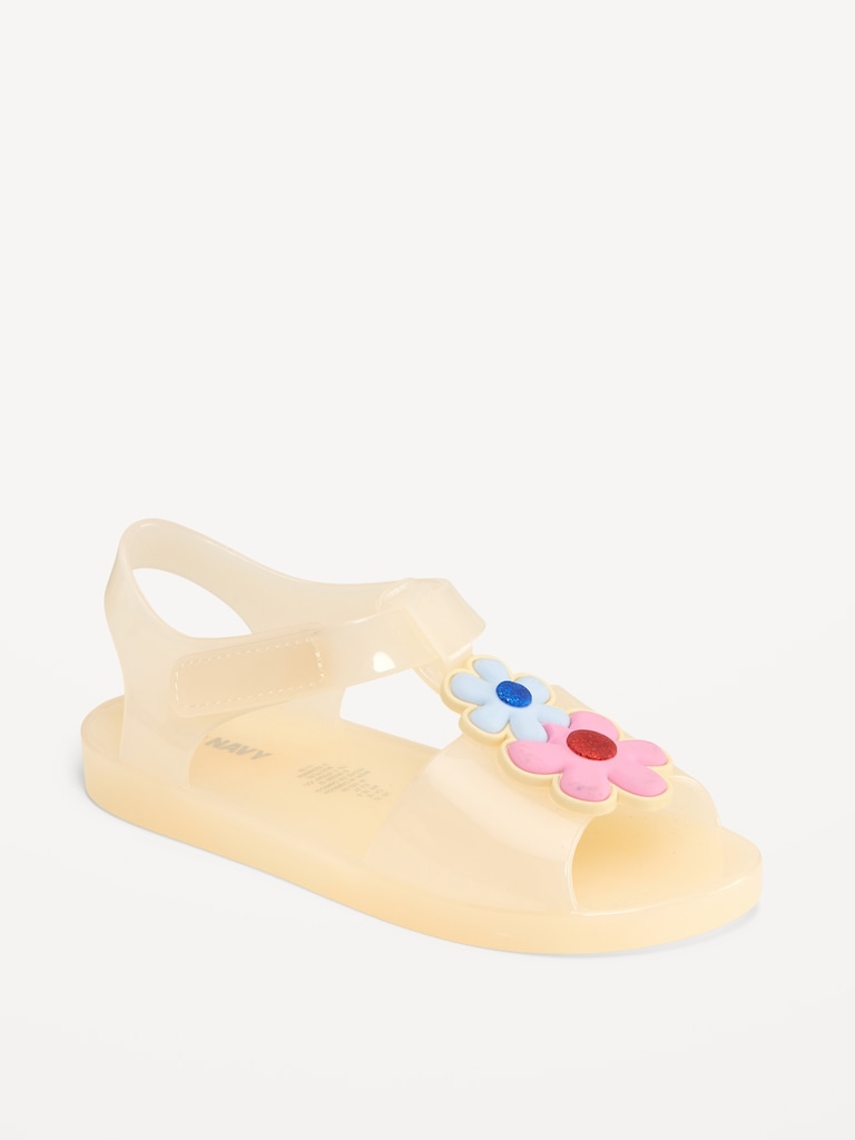 Jelly T-Strap Sandals for Toddler Girls
