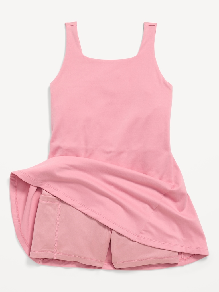 StudioSmooth Sleeveless Athletic Dress for Girls