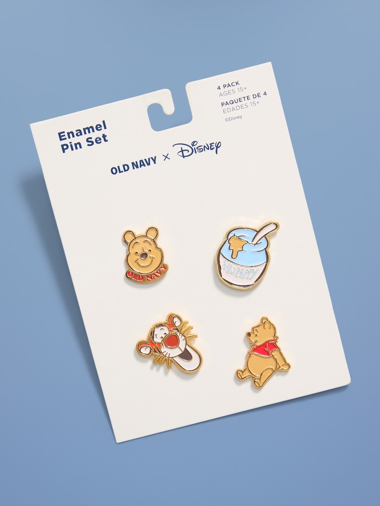 Old Navy x Disney Winnie the Pooh Enamel Pin Set
