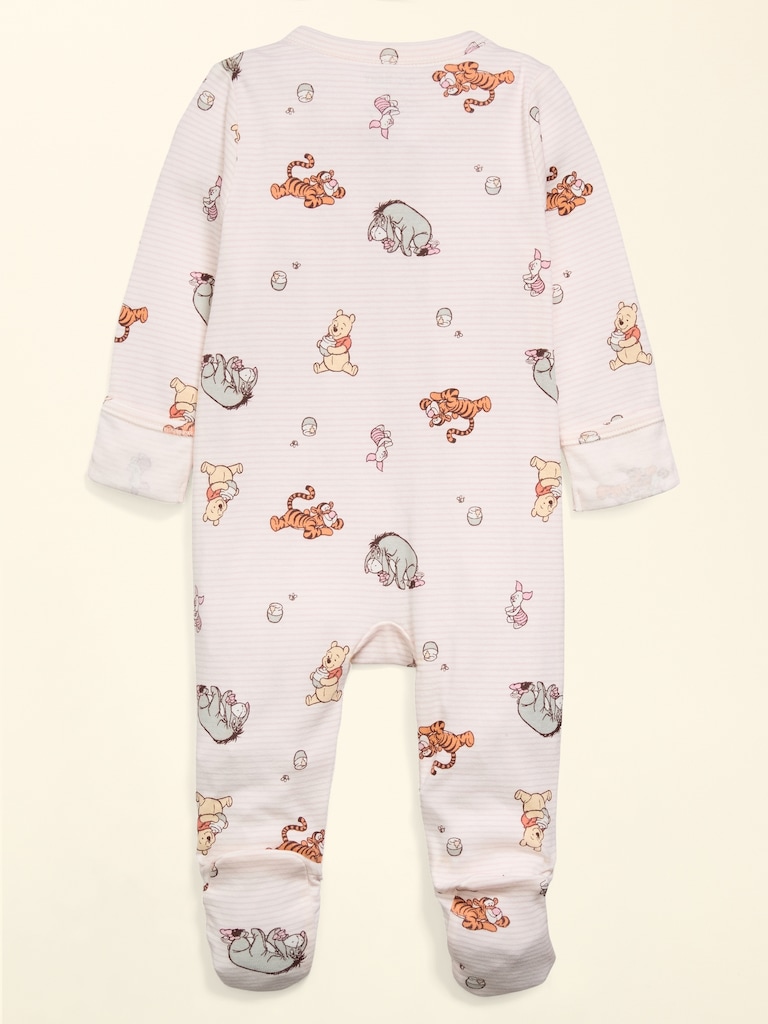 Old Navy x Disney Winnie the Pooh 2-Way-Zip Sleep & Play Footed One-Piece for Baby