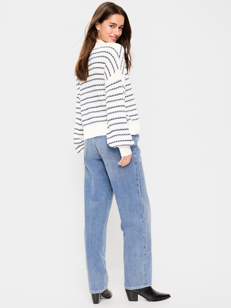 High-Waisted OG Loose Rigid Jeans