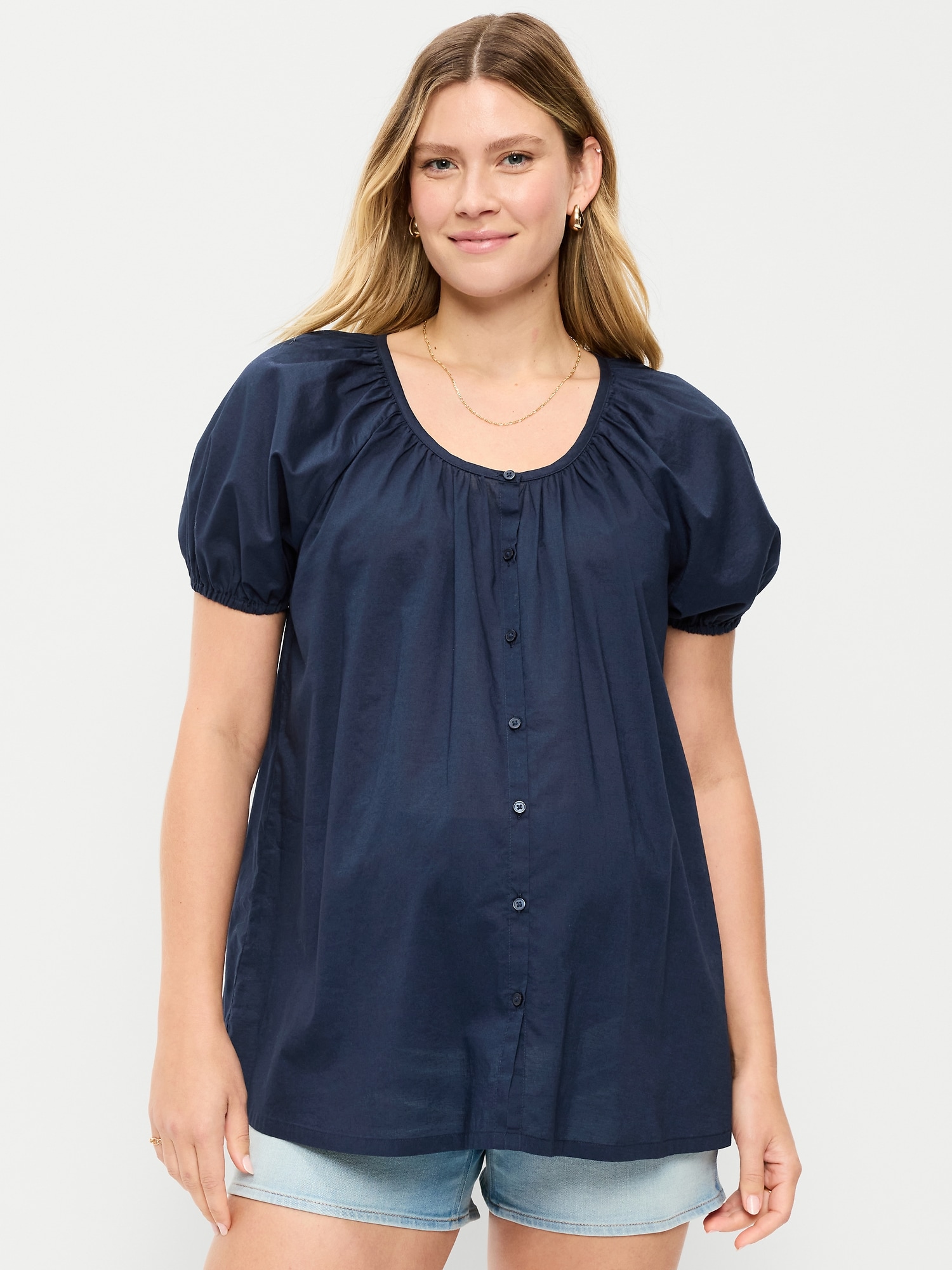 Old Navy Maternity Airy Button-Down Top