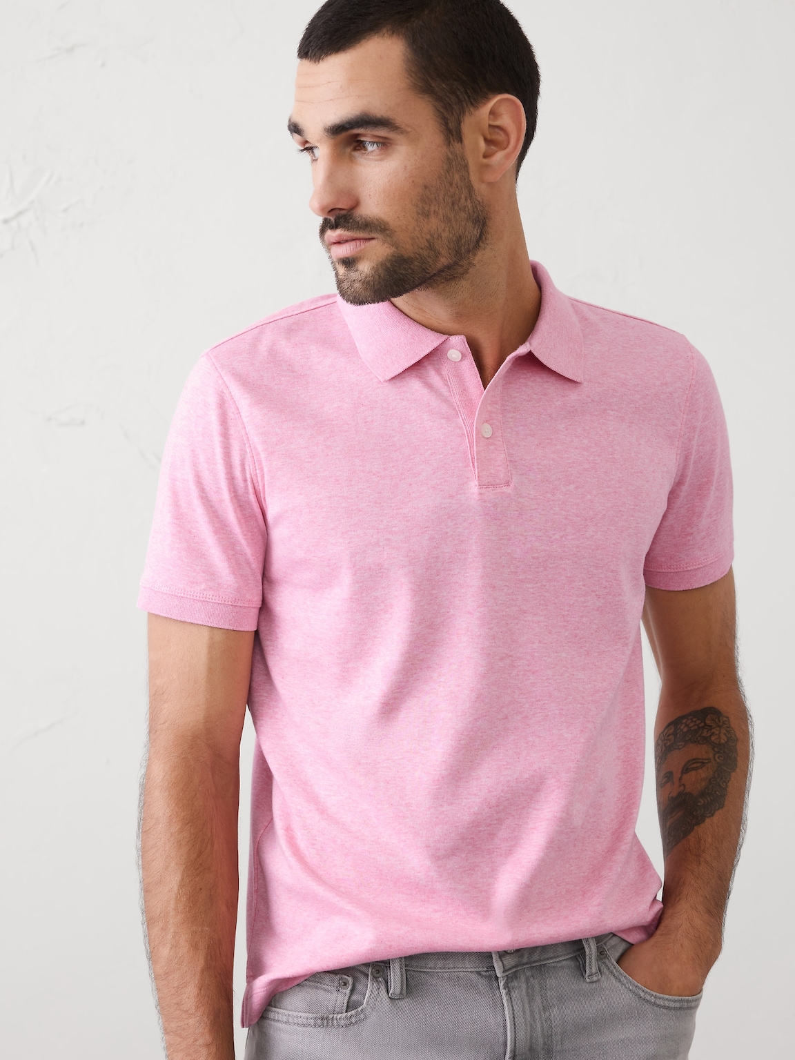 Slim Luxe Touch Polo