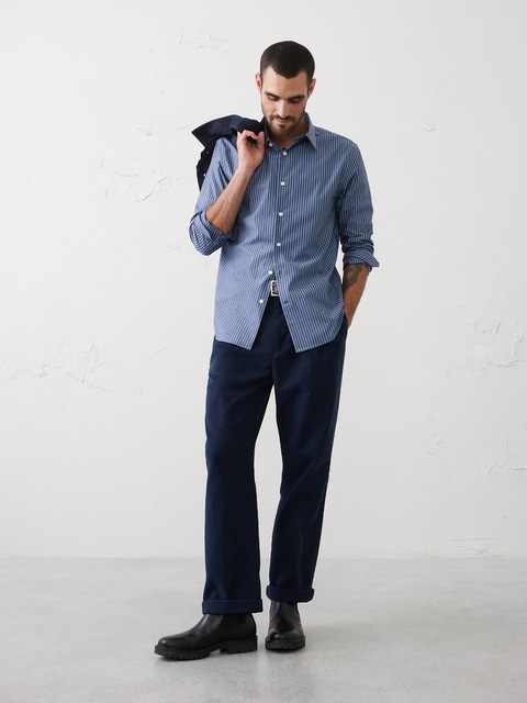 Men's Untucked Dress Shirts | Banana Republic Factory