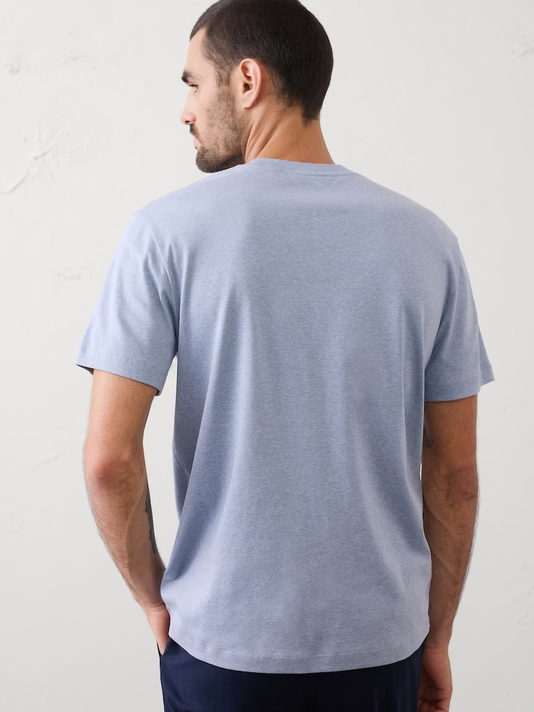 Luxe Touch Crew-Neck T-Shirt