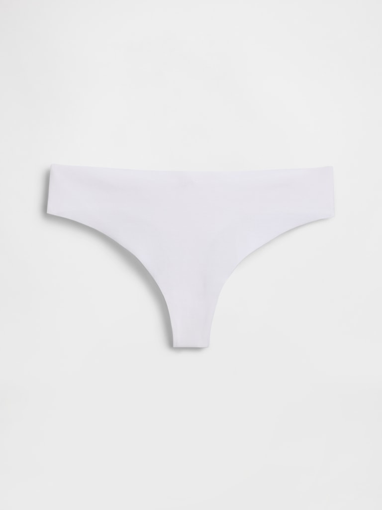 Organic Stretch Cotton No Show Thong