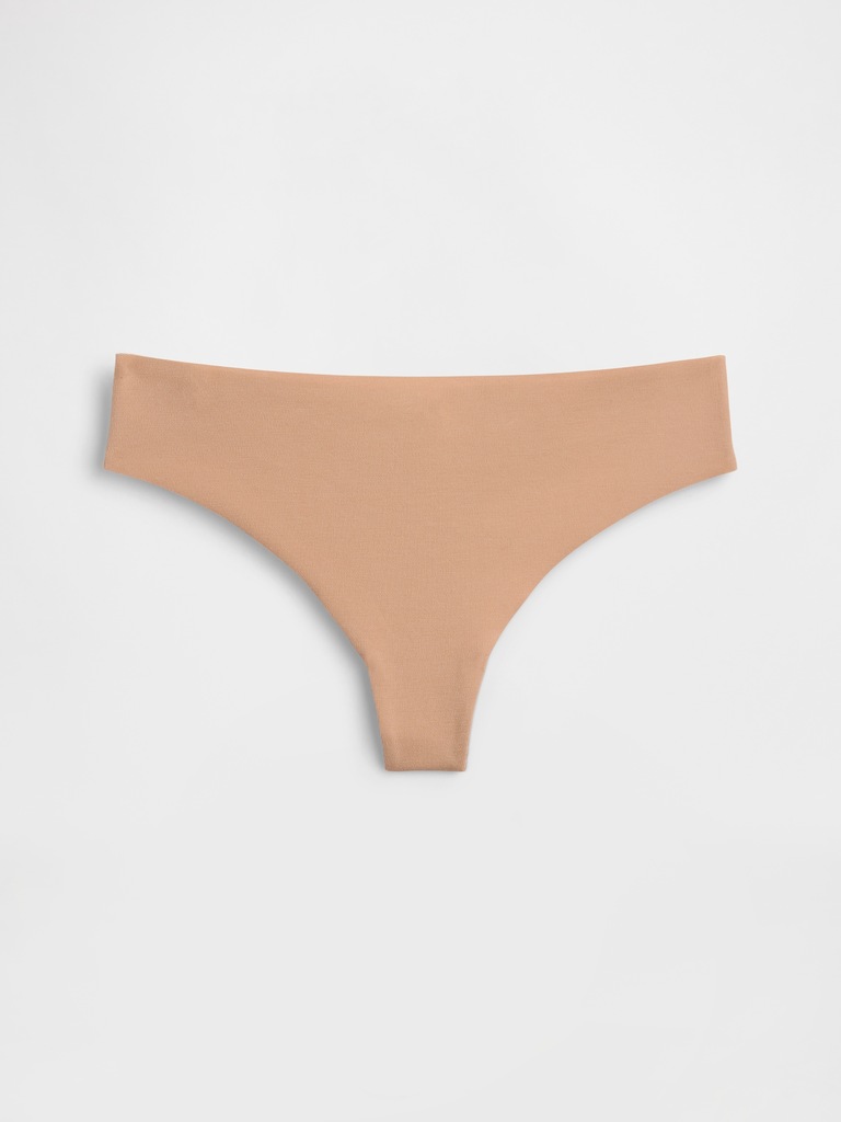 Organic Stretch Cotton No Show Thong