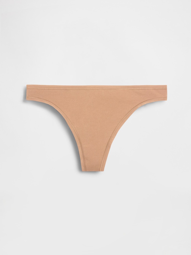 Organic Stretch Cotton Thong