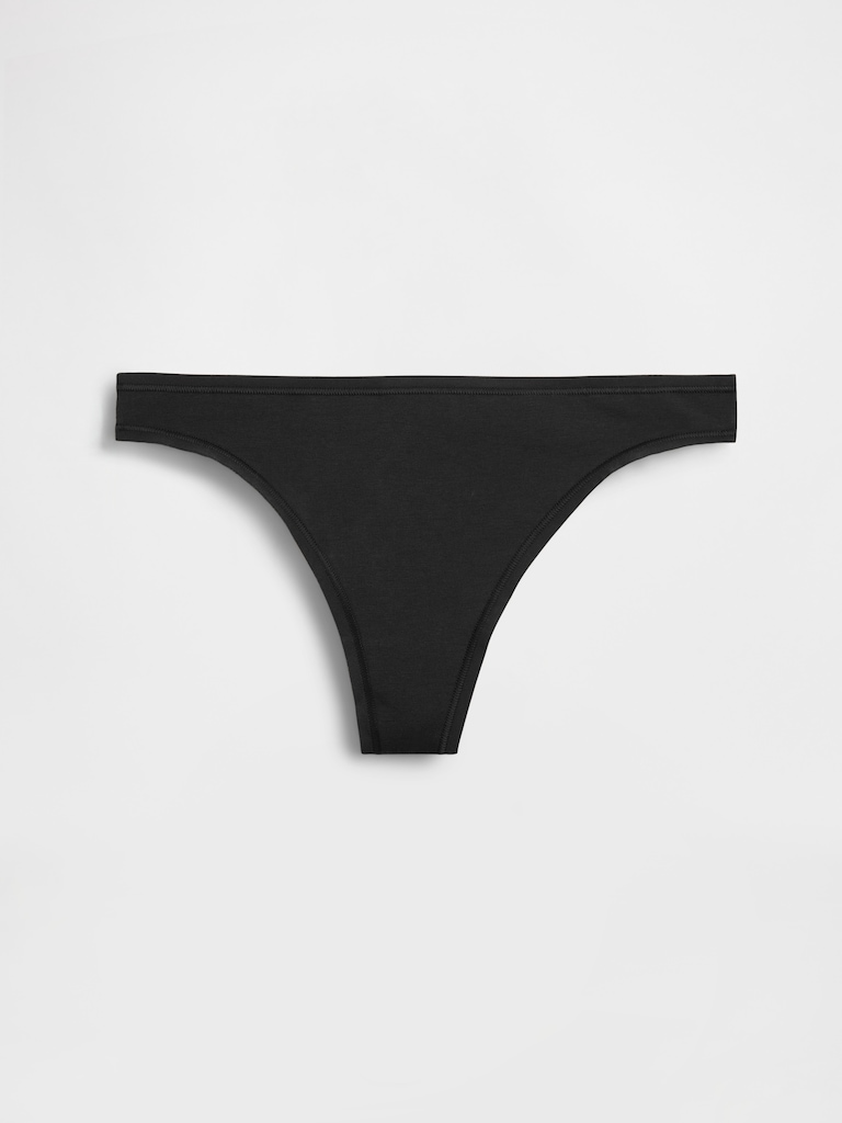 Organic Stretch Cotton Thong