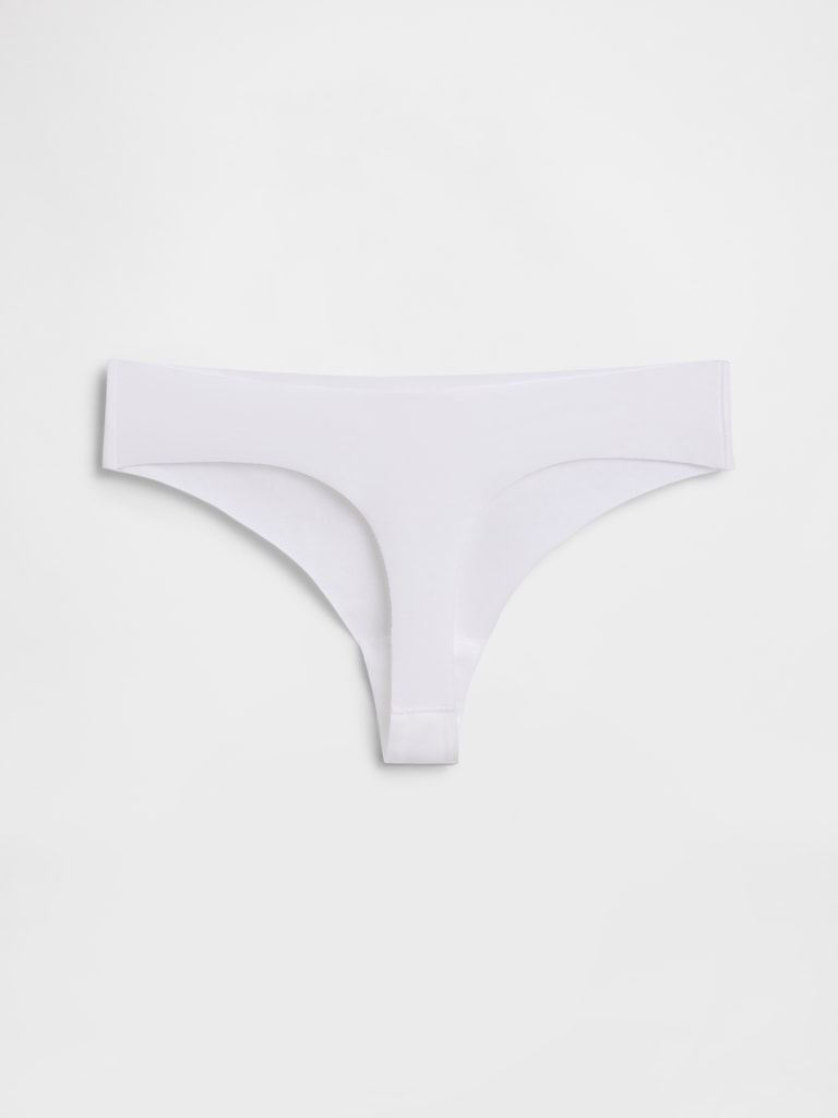 Organic Stretch Cotton No Show Thong
