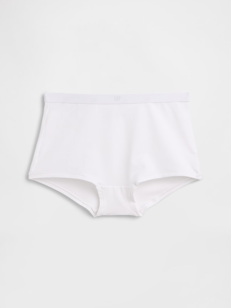 Organic Stretch Cotton High Rise Shorty