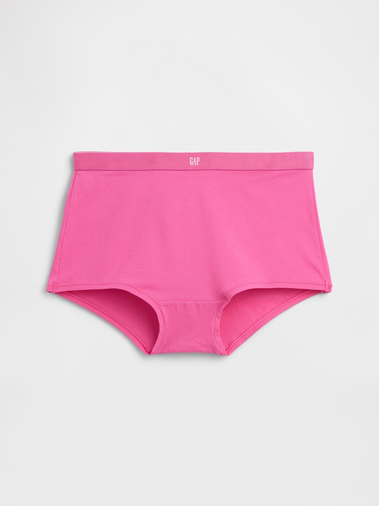 Organic Stretch Cotton High Rise Shorty