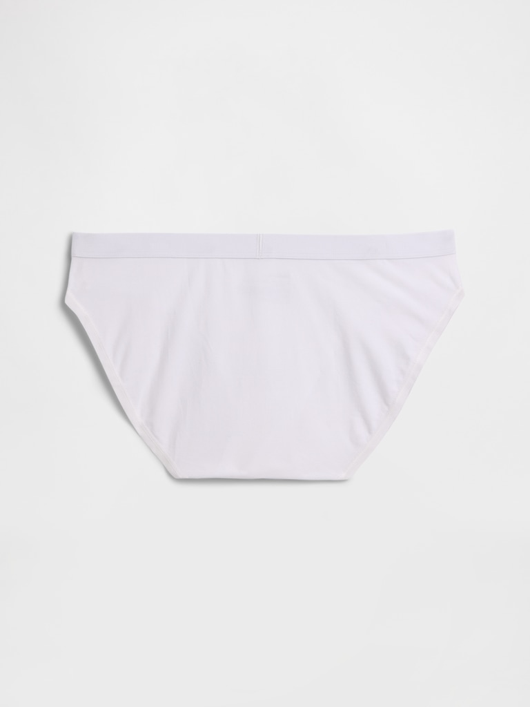 Organic Stretch Cotton Logo Bikini