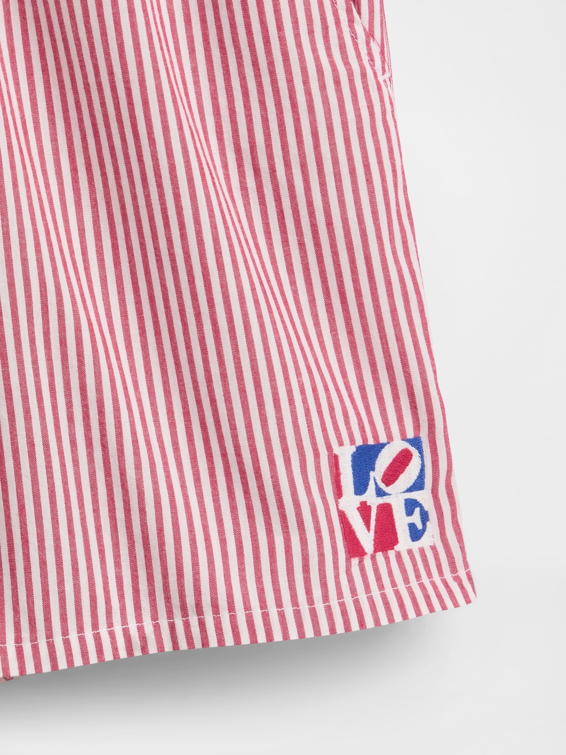 Robert Indiana LOVE Poplin PJ Boxer Shorts