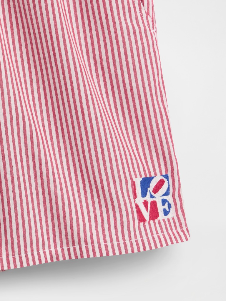 Robert Indiana LOVE Poplin PJ Boxer Shorts