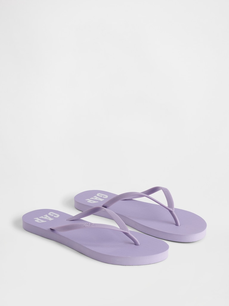 Gap Logo Flip Flops