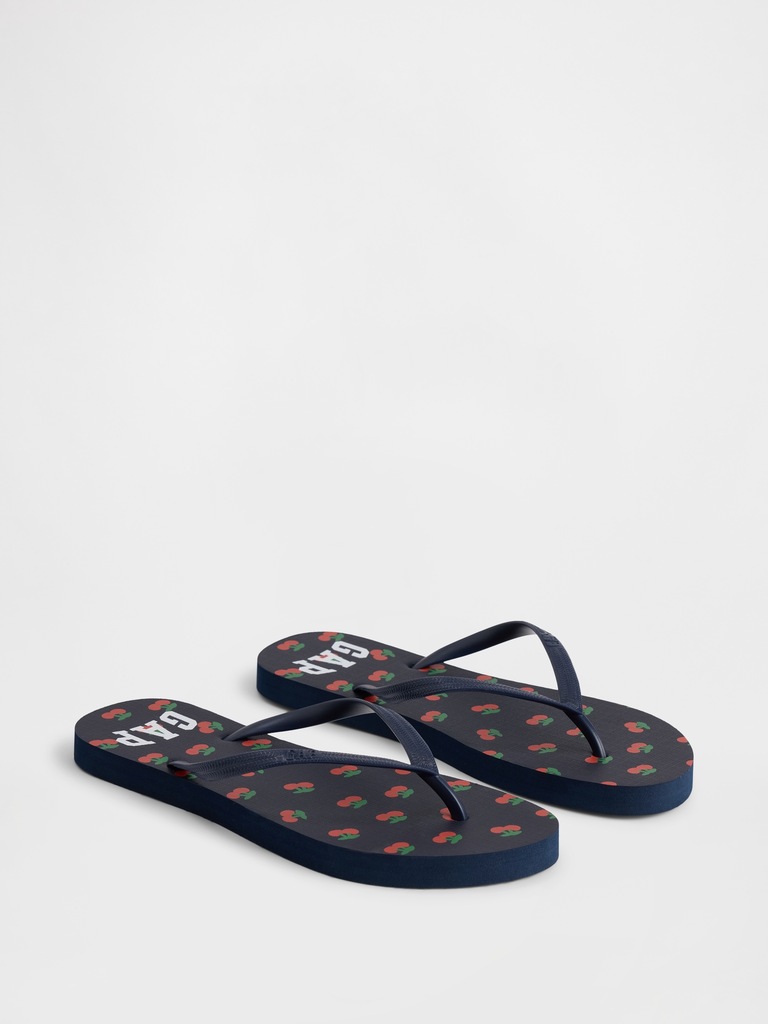 Gap Logo Flip Flops