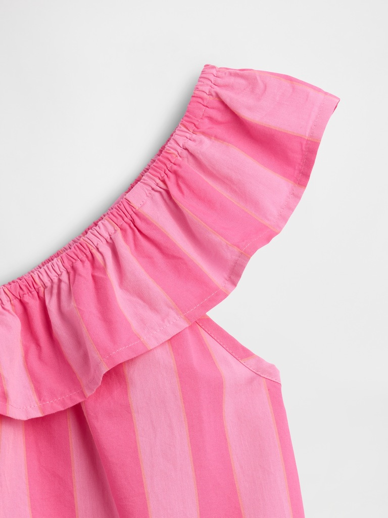 Kids One-Shoulder Ruffle Top