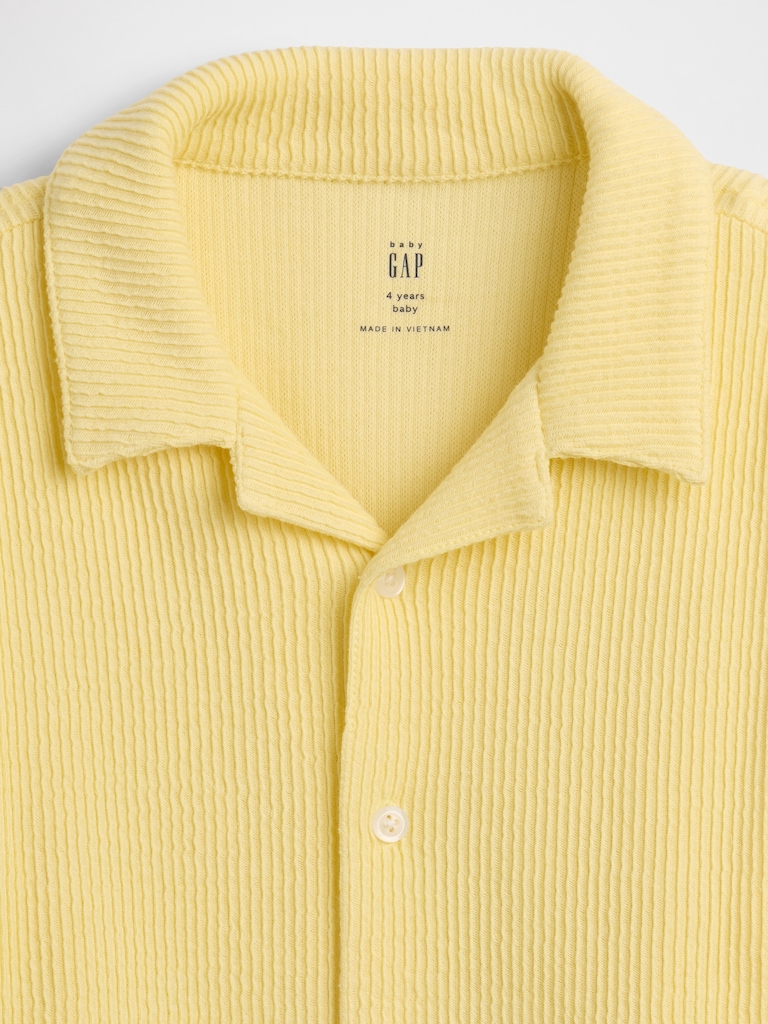 babyGap Jacquard Ribbed Shirt