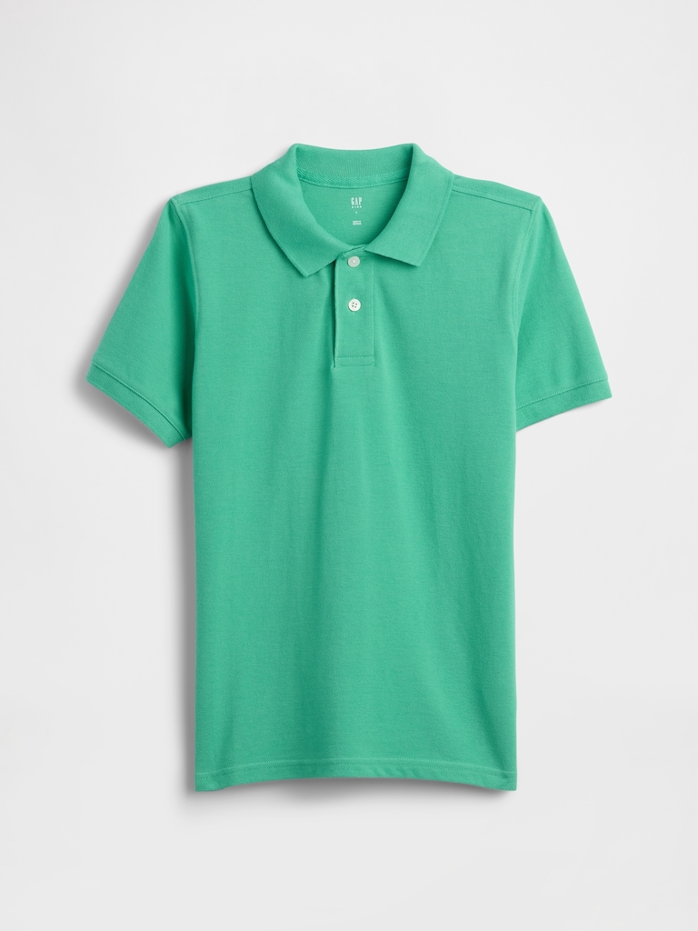 Kids Pique Polo Shirt