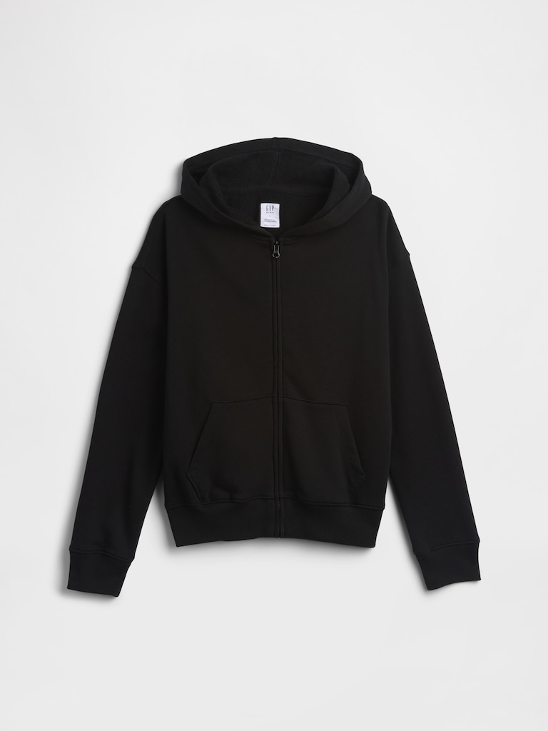 Kids Relaxed French Terry Zip Hoodie