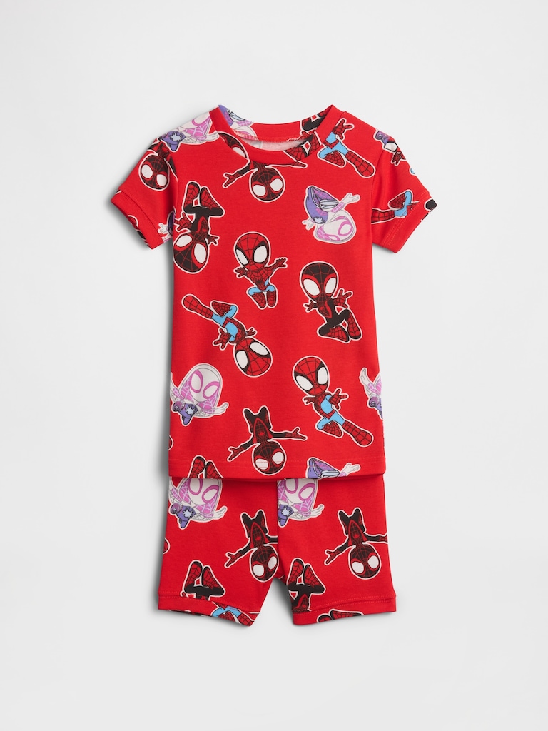 Kids & babyGap Marvel Spider-Man 100% Organic Cotton PJ Set
