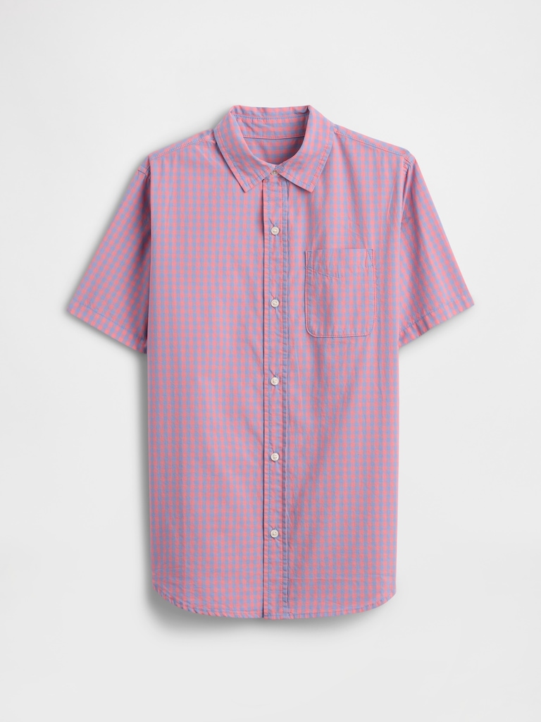 Kids Poplin Shirt