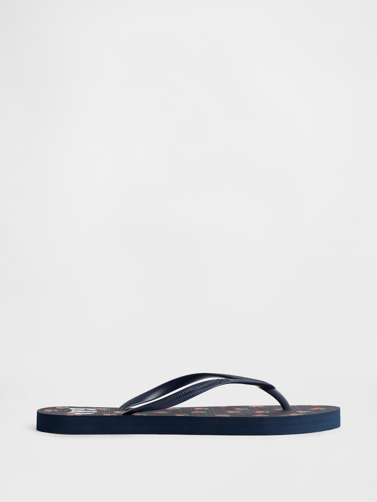 Gap Logo Flip Flops