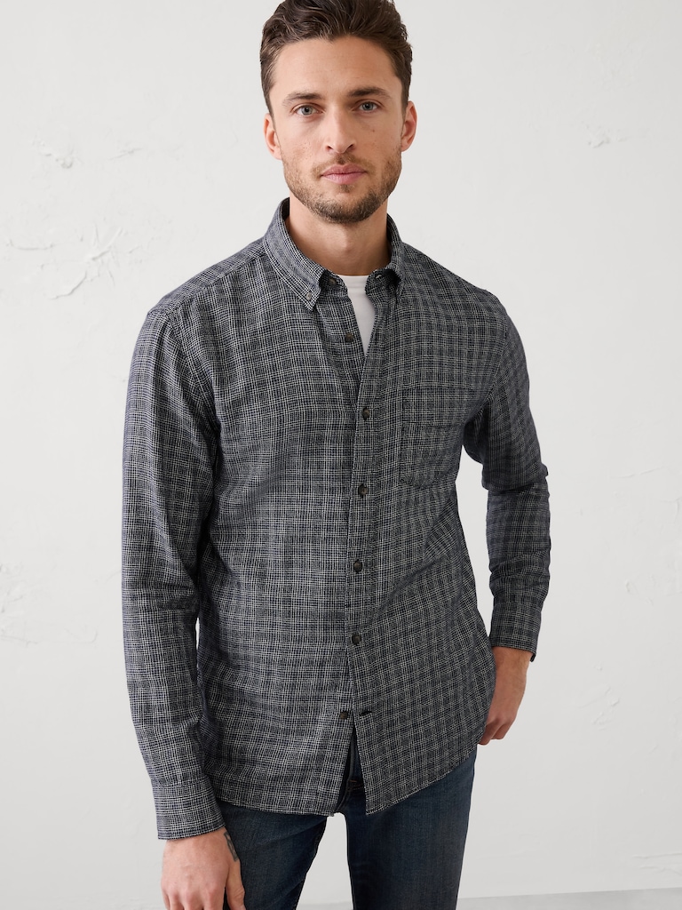 Slim-Fit Textured Shirt