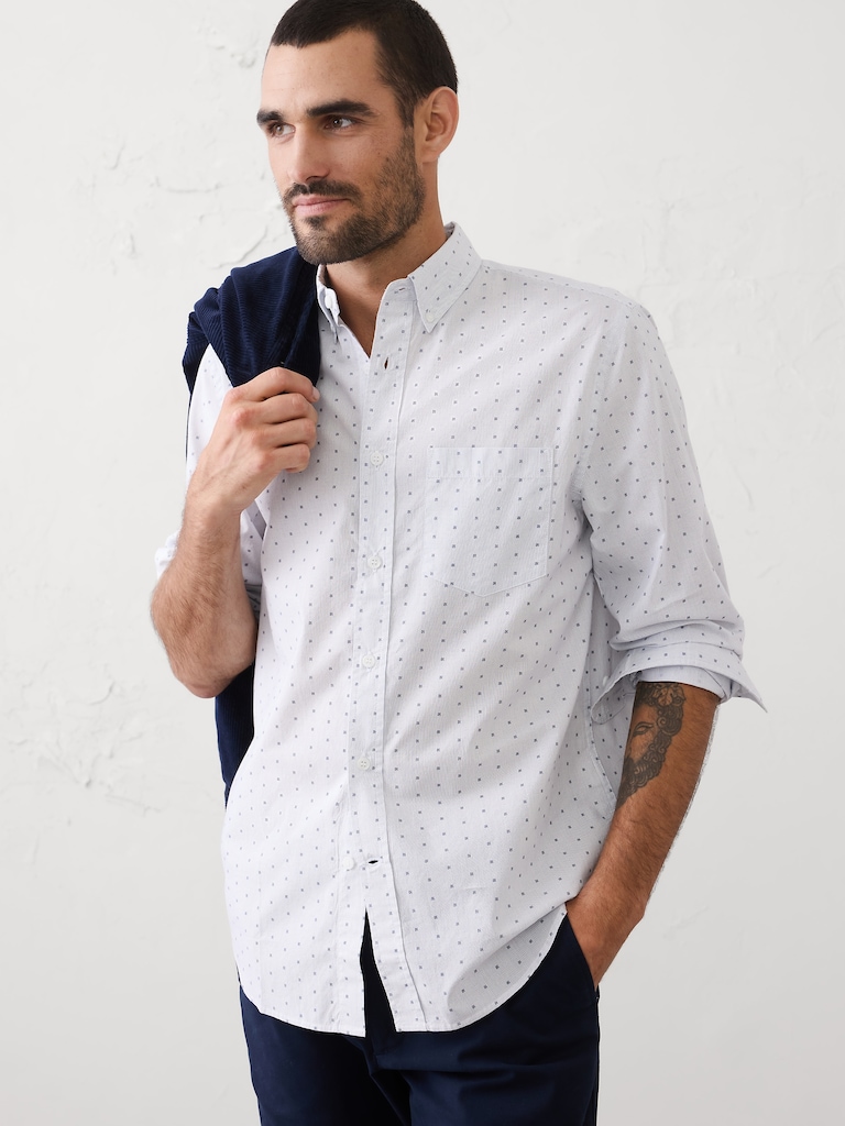Slim-Fit Softwash Cotton Shirt