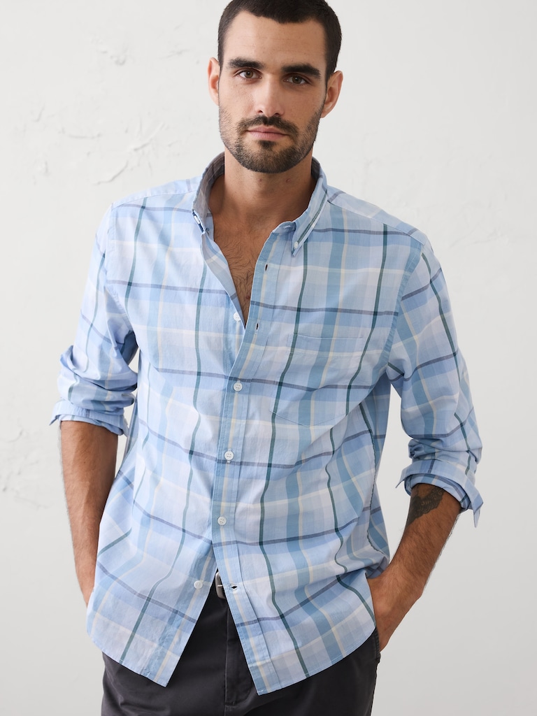 Slim-Fit Softwash Cotton Shirt