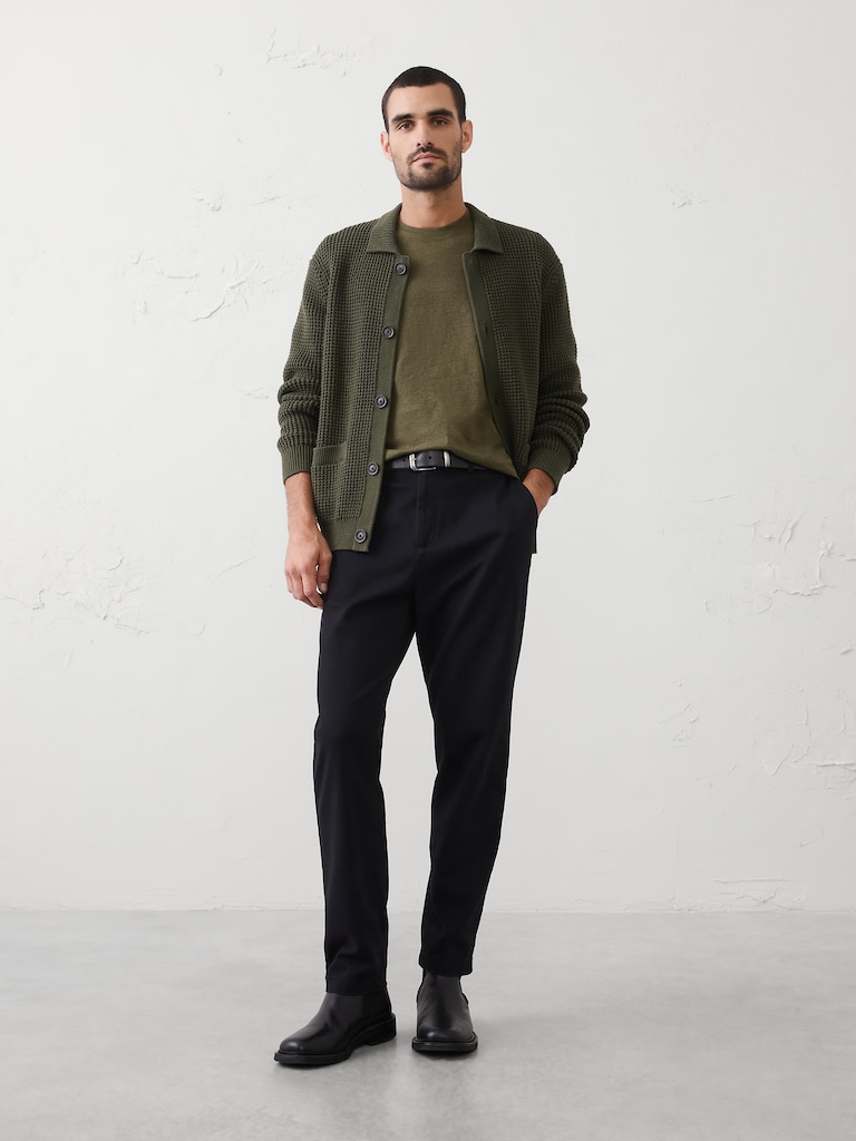 Standard-Fit Premium Wash Crew-Neck T-Shirt